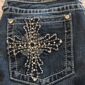 Miss Me JP5072 Bootcut Stretch Jeans EUC (see des)